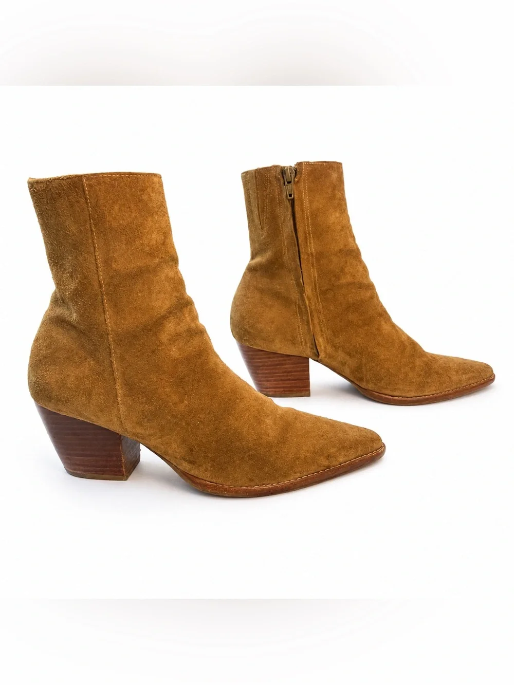 Matisse Genuine Suede Western Booties